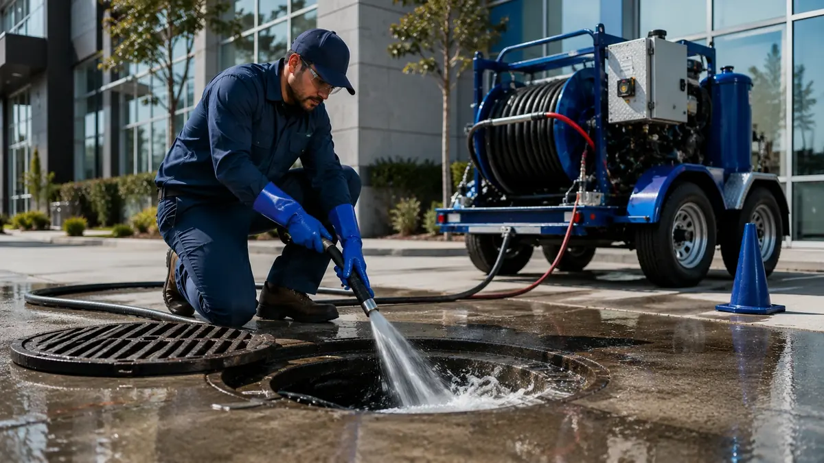 Commercial Hydro Jet Drain Cleaning in Lancaster