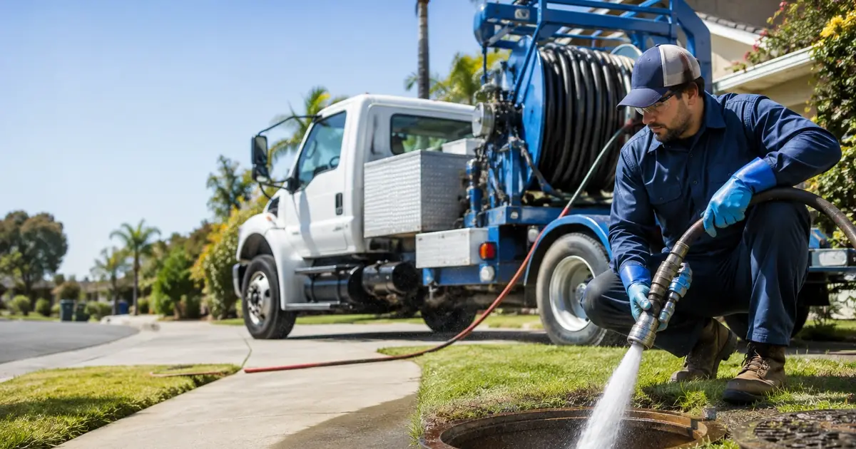 Hydro jet sewer cleaning Lancaster
