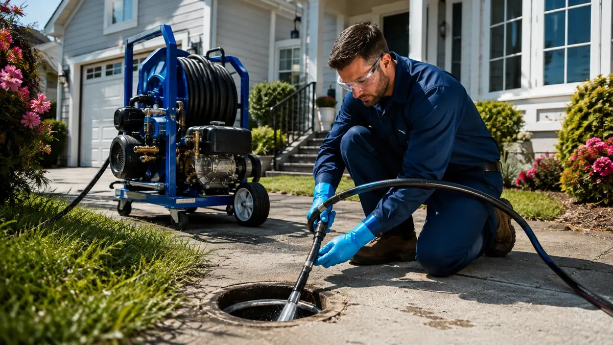 Residential Hydro Jet Drain Cleaning in Lancaster