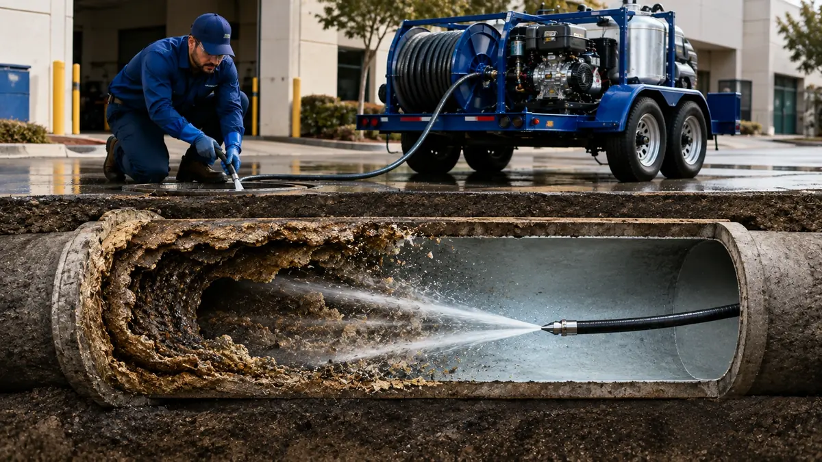 Sewer Pipe Descaling in Lancaster